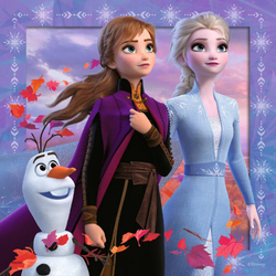 Ravensburger - Холодное Сердце 2 3 x 49 деталей 050116