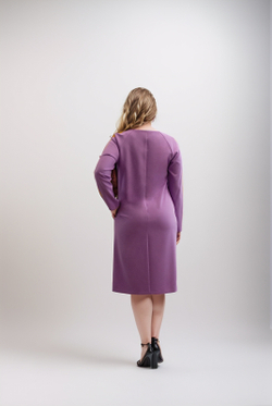 Повседневное платье 2800АЕ, Фиалка #184Фа052800АЕ