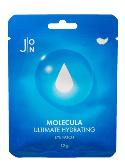 [J:ON] Тканевые патчи для глаз УВЛАЖНЕНИЕ Molecula Ultimate Hydrating Eye Patch, 1 шт * 12 гр