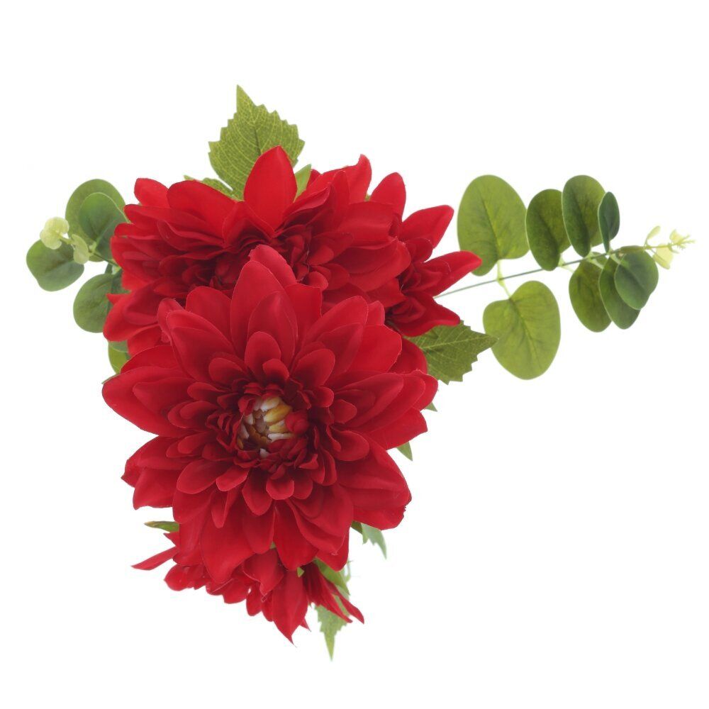 GAEM Цветочная композиция "Георгин", L21 W13 H41 см