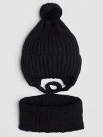 Шапка детская осенняя со снудом