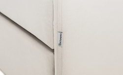 Детская мягкая кровать с ящиком Бельмарко Letmo ванильный велюр