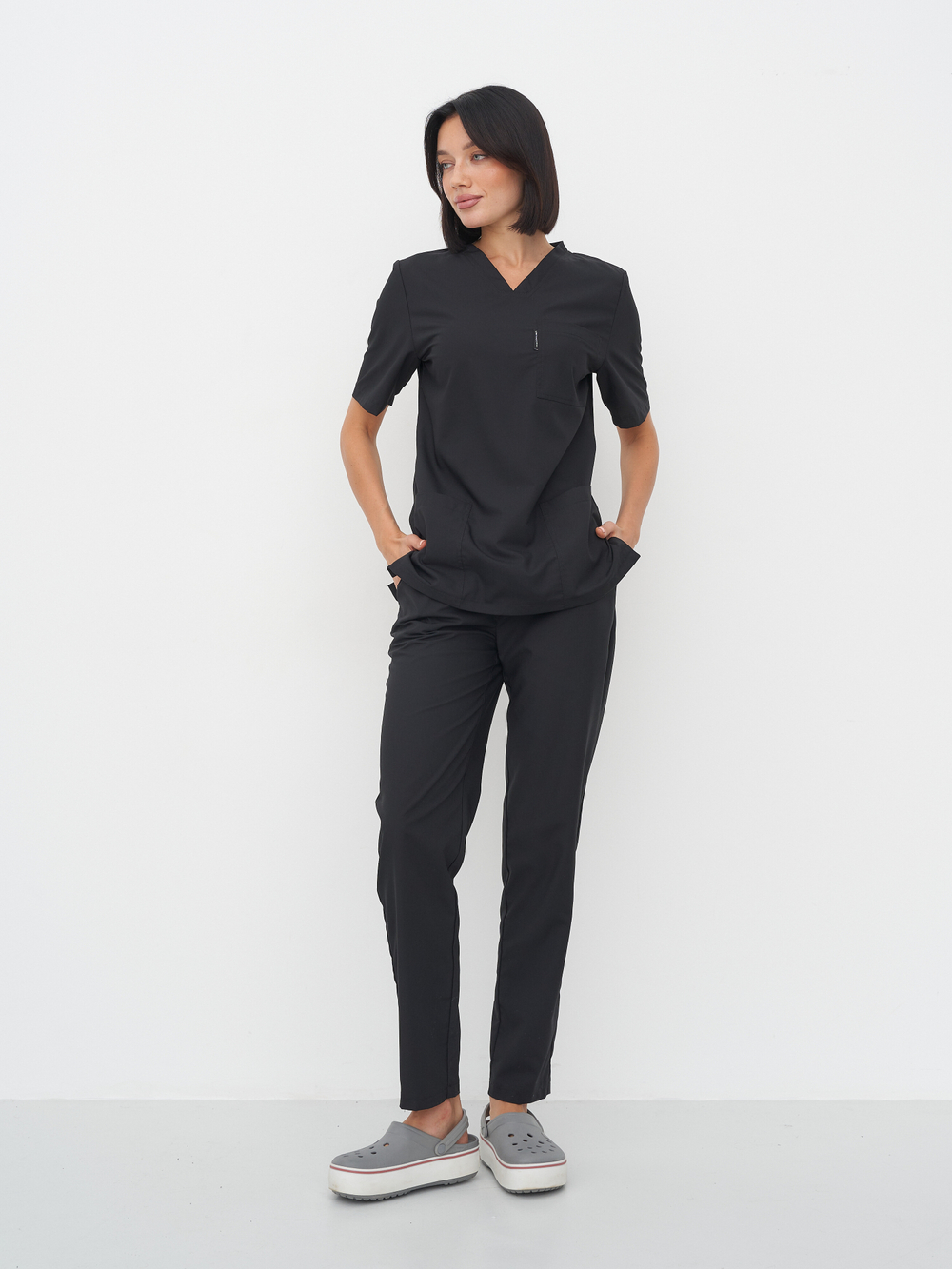 Блуза женская м640 liberty комфорт черный53