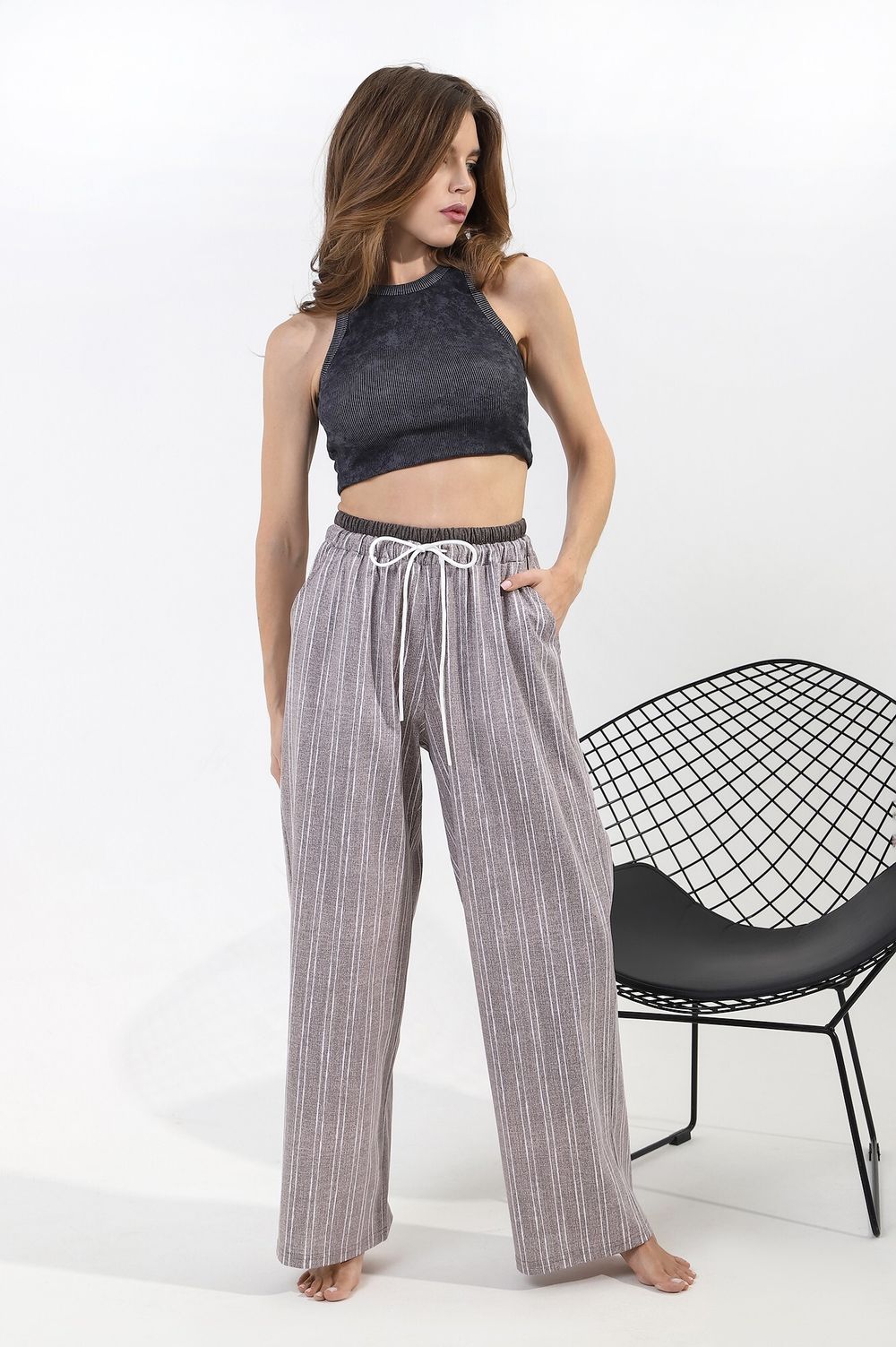 Брюки Полоса-1 Виотекс БЕЖЕВЫЙ