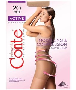 КОЛГОТКИ CONTE ЖЕН ACTIVE 20 NATURAL 4