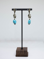 Серьги из бирюзы