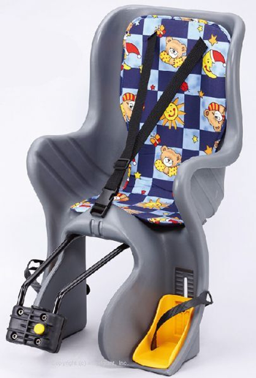 Кресло детское SF-928LG на подсед. трубу до 22кг (6) серое