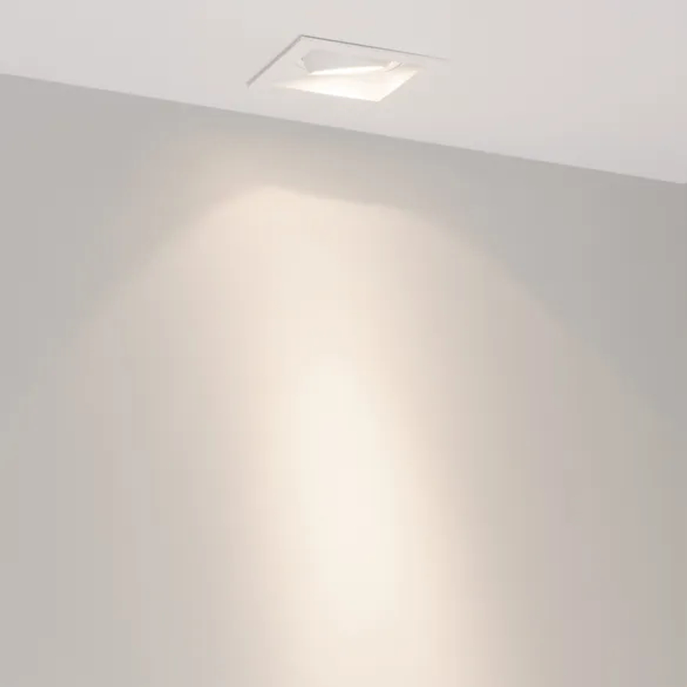 Светильник MS-VORTEX-BUILT-S90x90-12W Day4000 (WH-WH, 20 deg, 230V) (Arlight, IP20 Металл, 5 лет) 057913