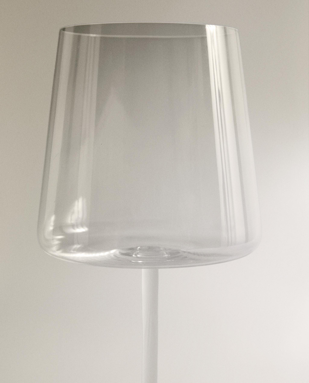 Zara Home бокал из стекла, цвет прозрачный, 21.4 см