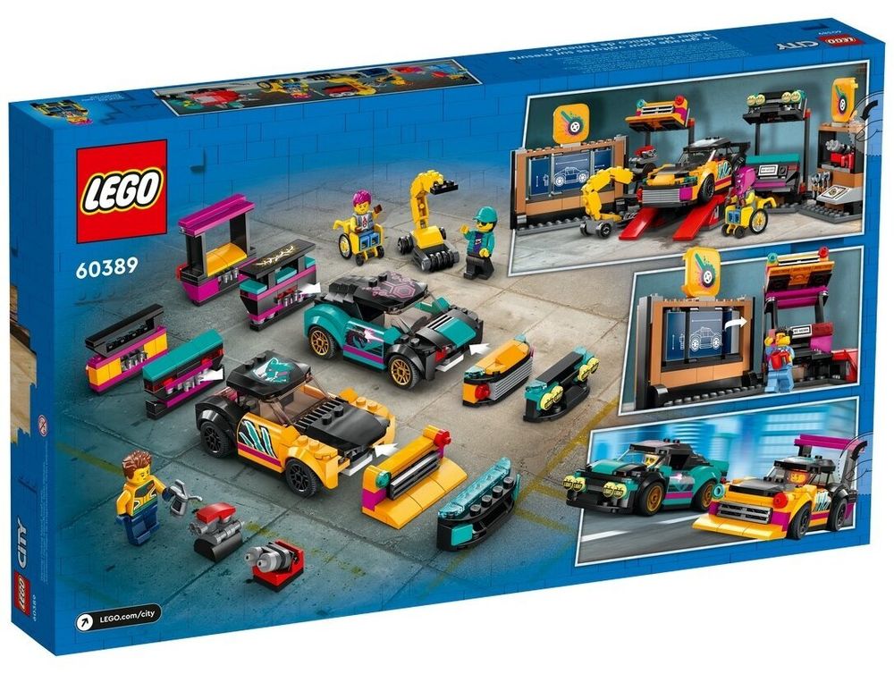 Конструктор LEGO City 60389 Автомобильная мастерская