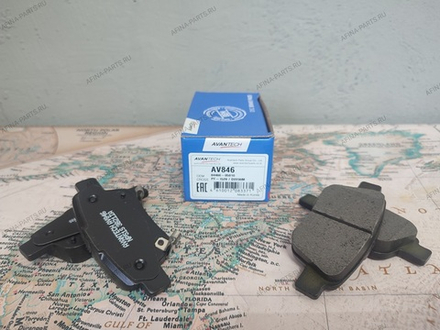 Колодки задние