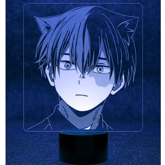 3D лампа Моя геройская академия. Шото Тодороки