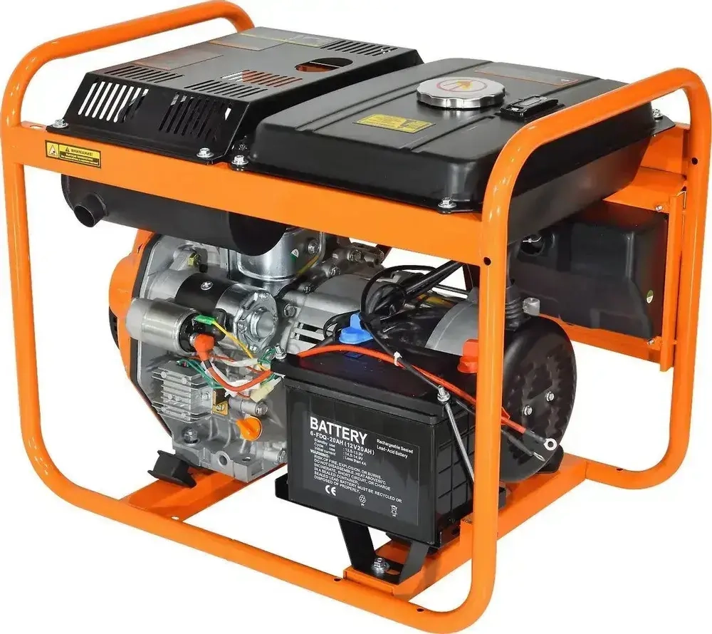 Генератор CARVER PPG-5000DE дизельный