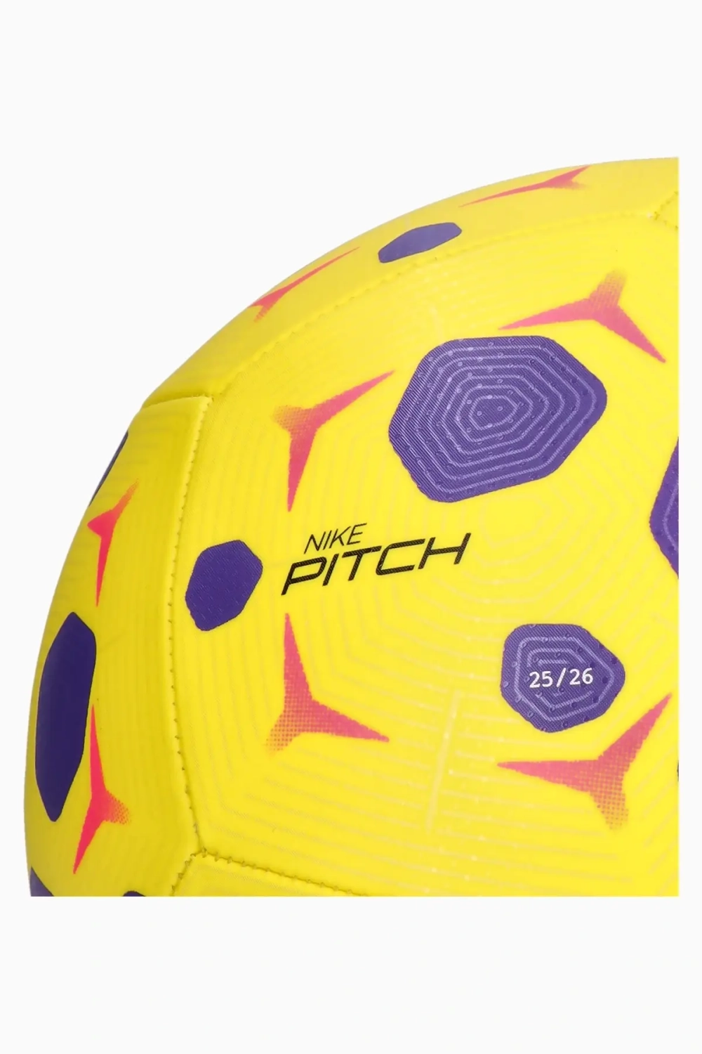 Футбольный мяч Nike Pitch размер 5 - желтый