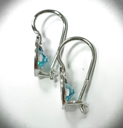 Серьги "Яблоко" от бренда "Эстерелла"