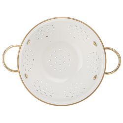 ДУРШЛАГ LEFARD ЭМАЛИРОВАННЫЙ, СЕРИЯ IRISES, 22*13 СМ