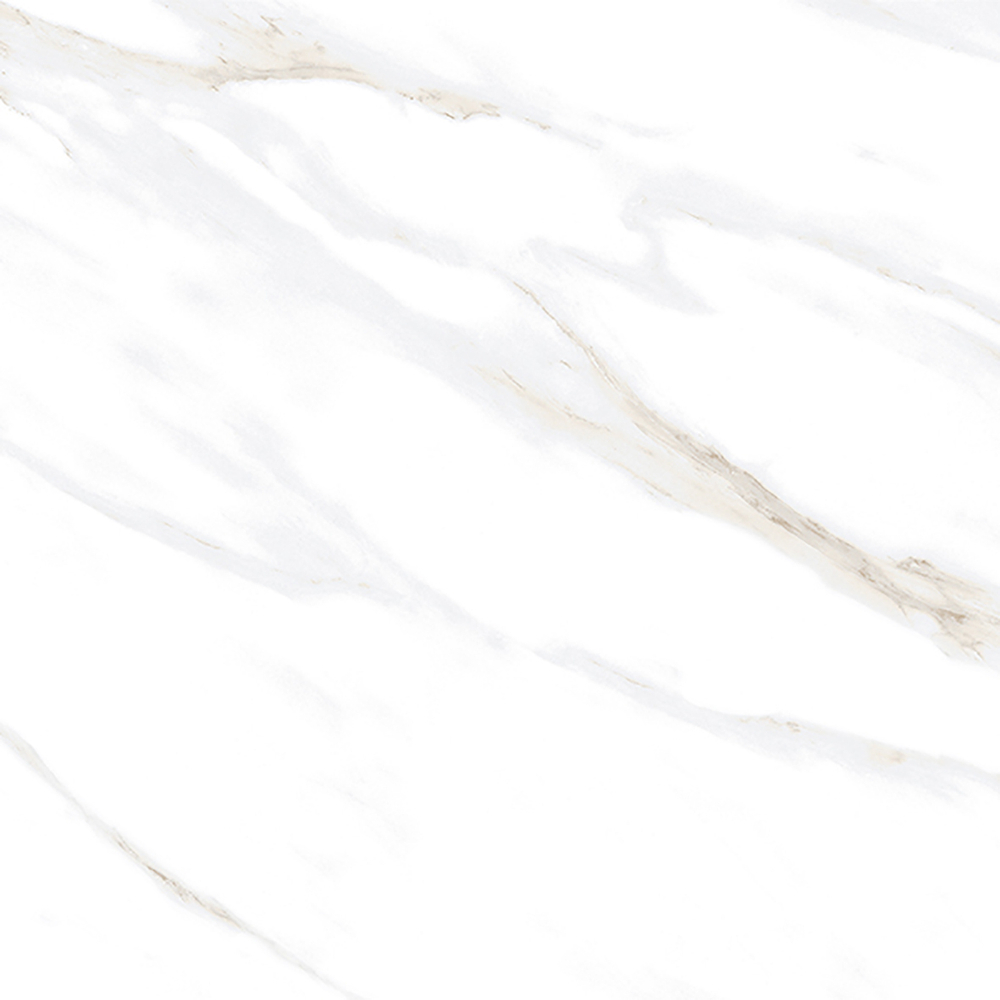 Calacatta Clarity Gold Керамогранит белый 80х80 Матовый