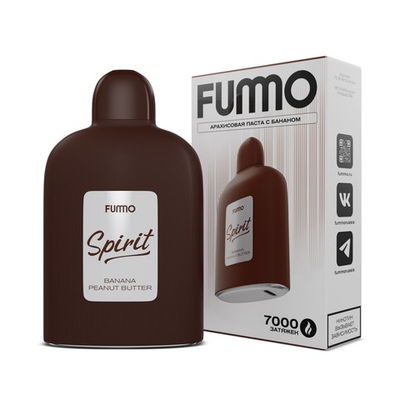 Fummo Spirit 7000 - Арахисовая Паста с Бананом