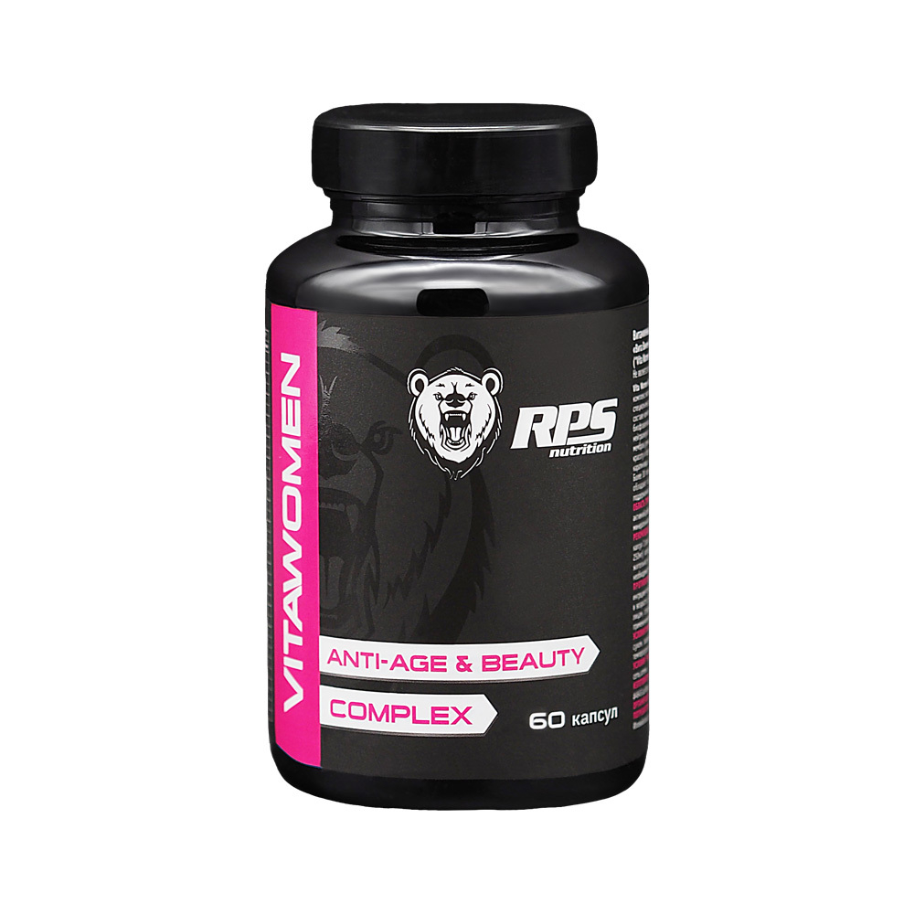 ВИТАМИНЫ 60КАПС. VITA WOMEN ANTI-AGE & BEAUTY COMPLEX RPS NUTRITION