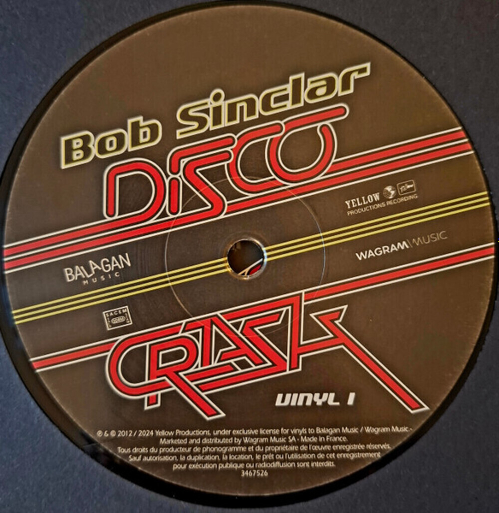 Bob Sinclar / Disco Crash (2LP)