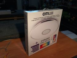 Citilux Старлайт Смарт CL703A60G Умная люстра Хром