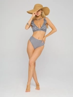 Купальник раздельный с высокой посадкой