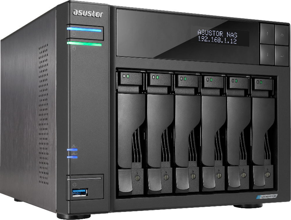 Сетевой накопитель данных ASUSTOR 90IX01N1-BW3S60