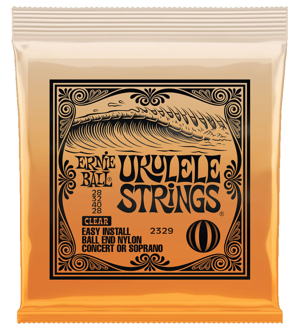 Струны для укулеле Ernie ball 2329 (прозрачные)