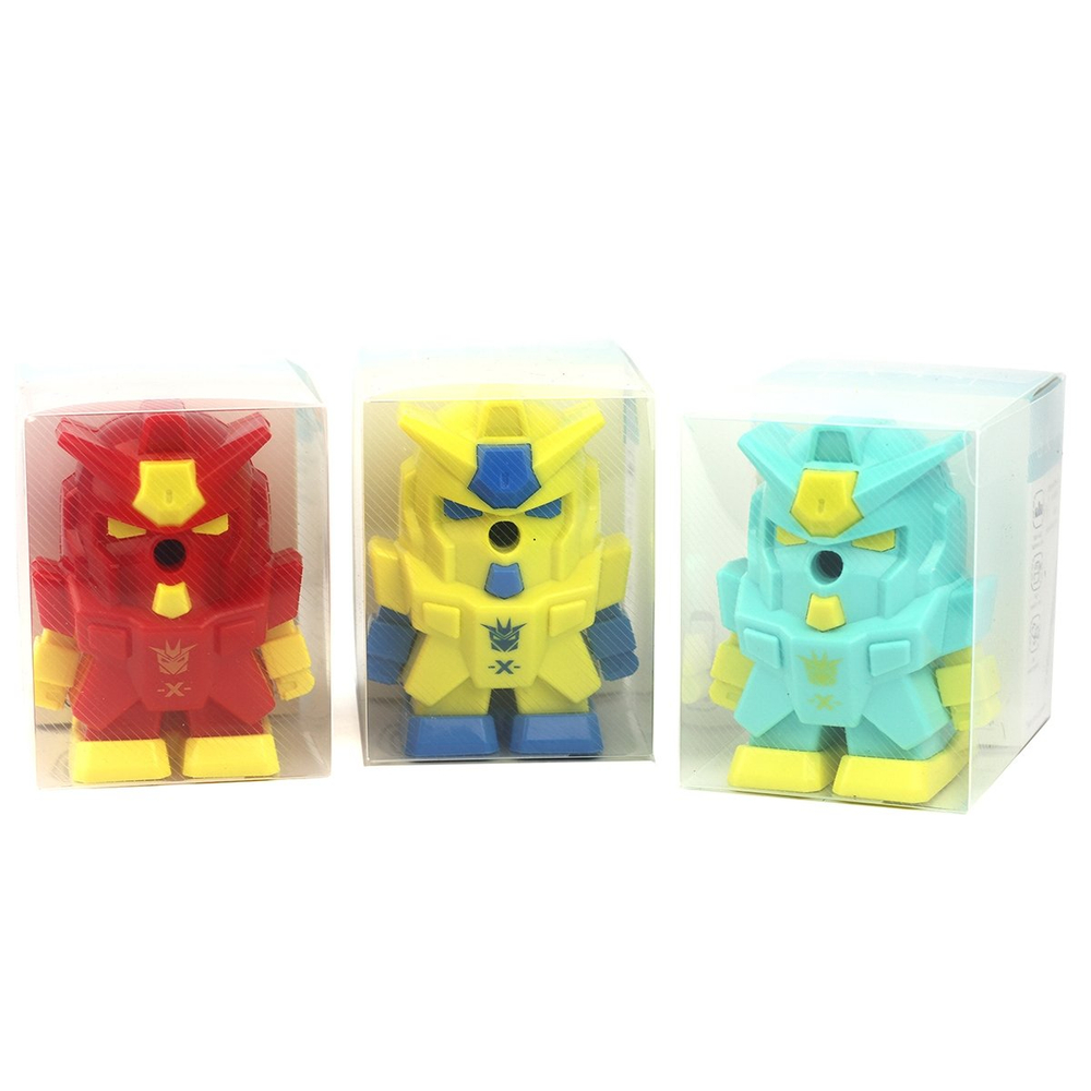 Точилка механическая Alingar "Робот", пластиковый корпус, индивидуальная упаковка, 8*10 см