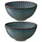 Набор из 2 салатников темно-серого цвета Kitchen Spirit 750мл