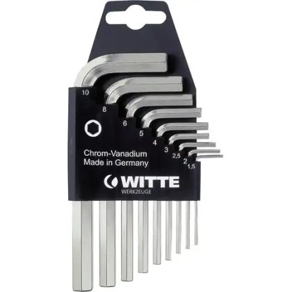 Набор шестигранников 9шт WITTE 45021