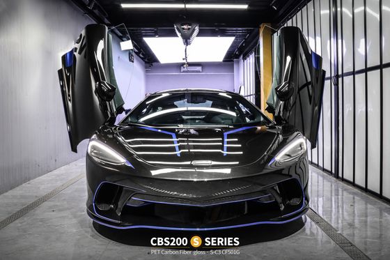 Пленка PET карбон глянцевая Fiber Gloss CF501G Carbins