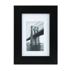 Фоторамка Image Art 611/10х15 пластиковая со стеклом цвет венге