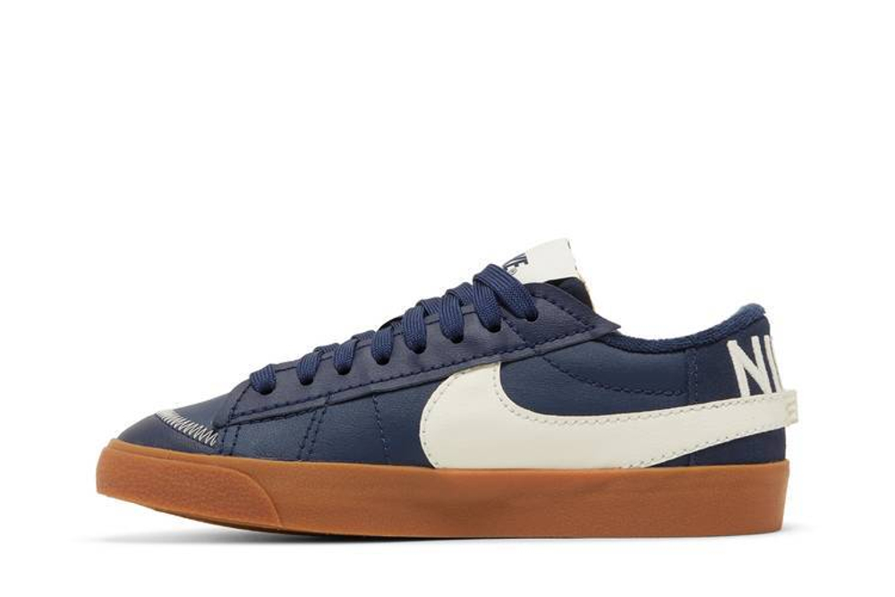 Кроссовки Nike Blazer Low Jumbo "Navy Gum"