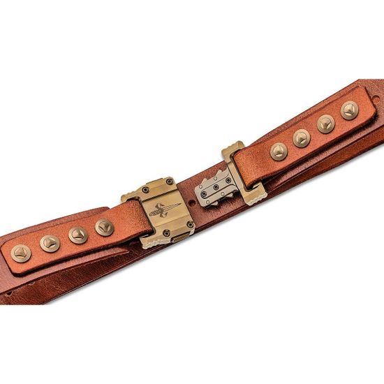 Ремень Marfione Apis Belt Distressed brown water buffalo