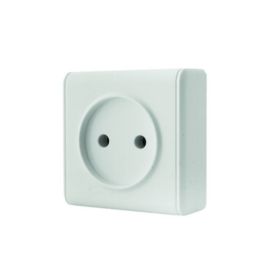 Розетка 1-местная белая б/з о/п  Profitec Веста Эко ВЕ060103 012