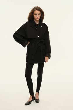 Леггинсы со штрипками (Базовый минимум), черные