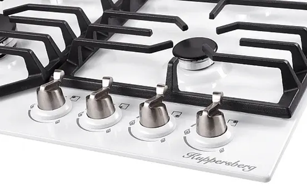 Встраиваемая газовая варочная панель Kuppersberg FS 603 W Silver