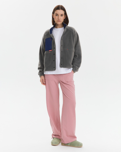 Брюки свободные медицинские женские Йошо, роза