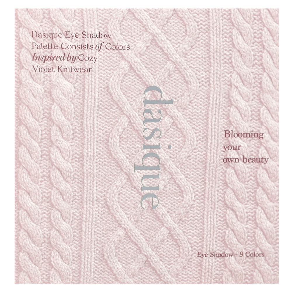 Dasique, палитра теней для век, 16 фиолетовых, 1 шт.