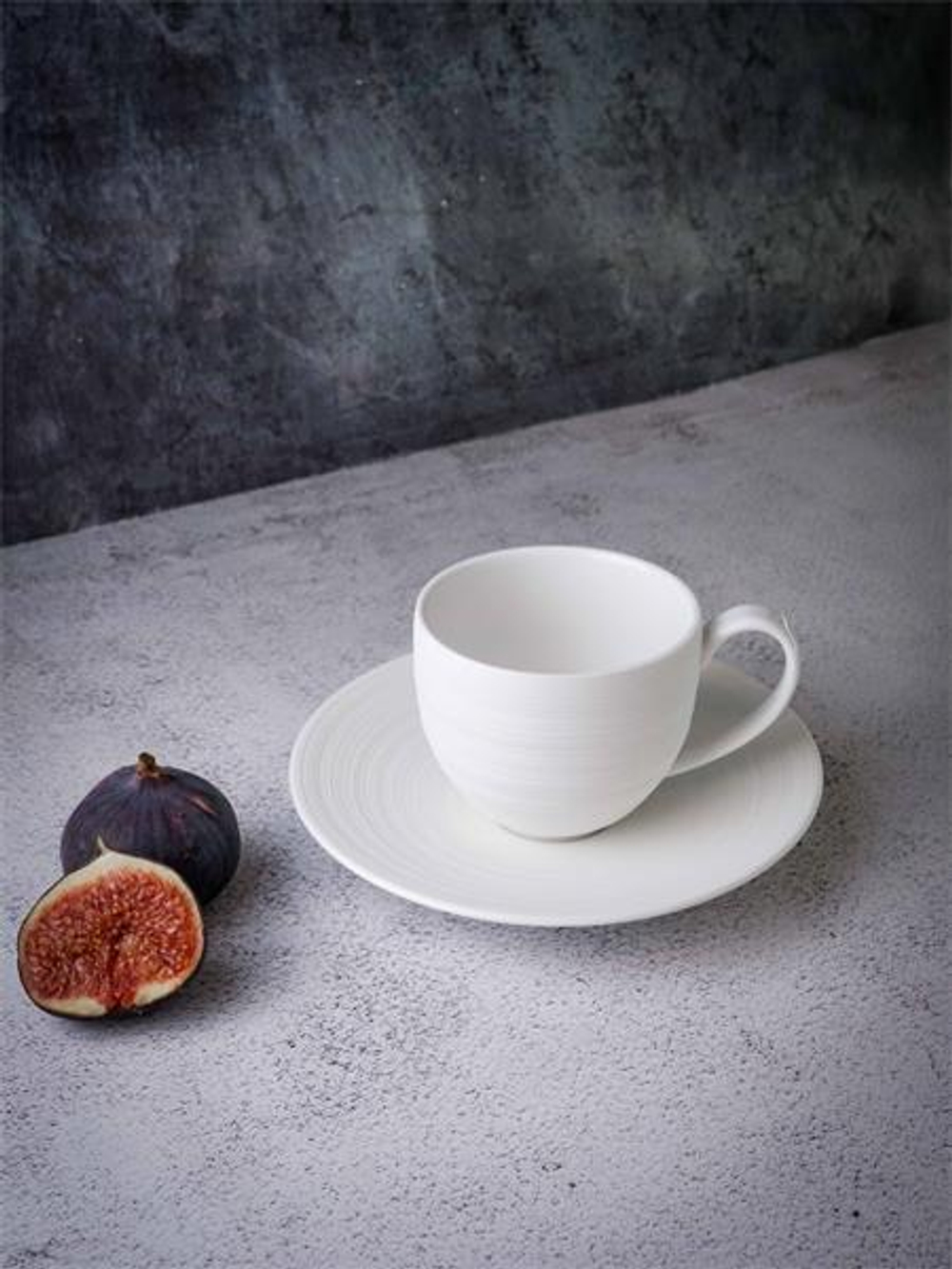 Блюдце d 16,5 см h 2,5 см, фарфор, Linea