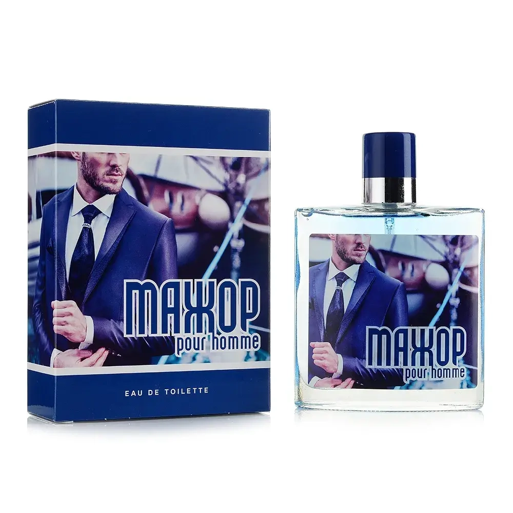 Туалетная вода для мужчин "МАЖОР POUR HOMME" 100мл Россия