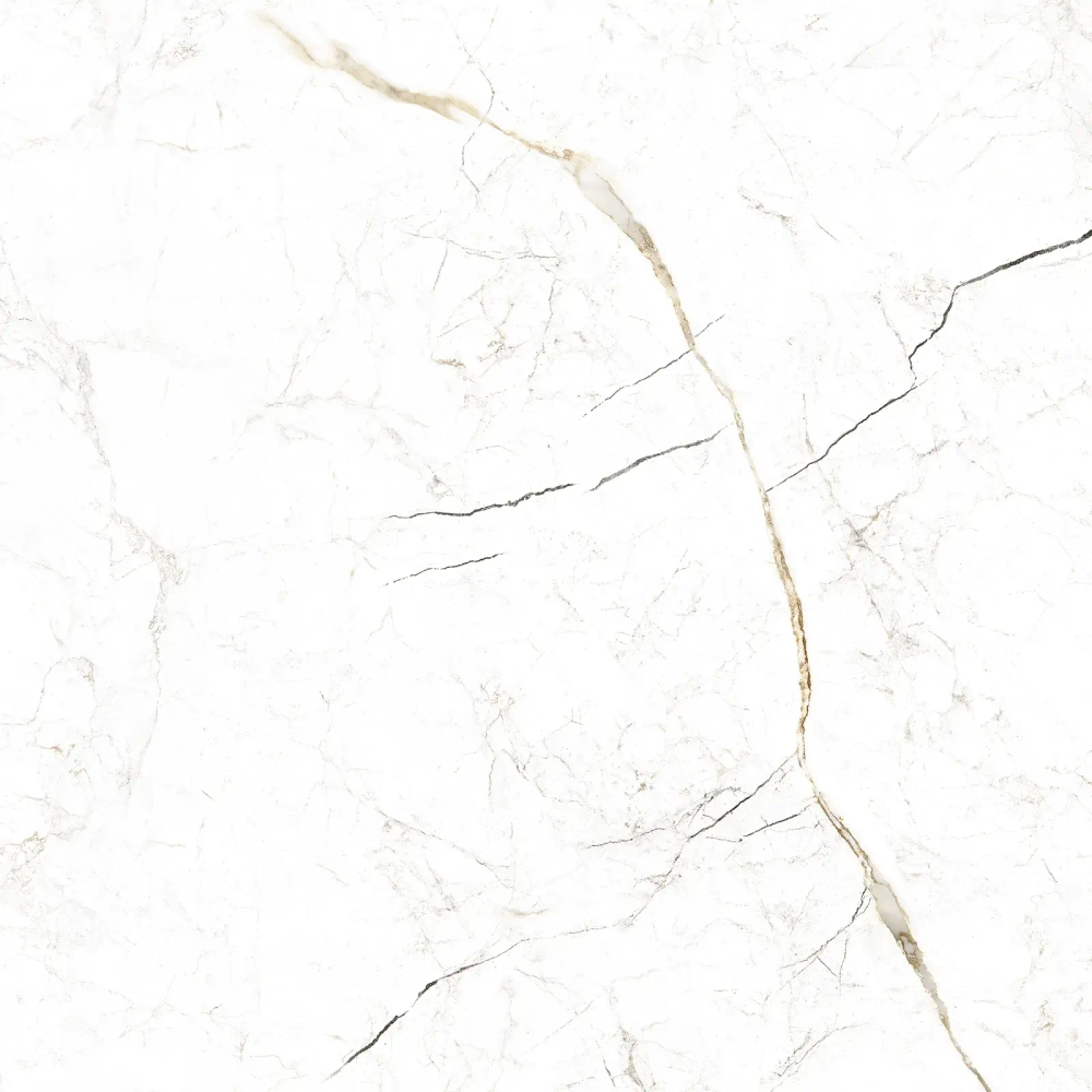 Керамогранит Alma Ceramica GFU6060RKL04R Rock Line 60x60 белый глазурованный матовый / противоскользящий под мрамор