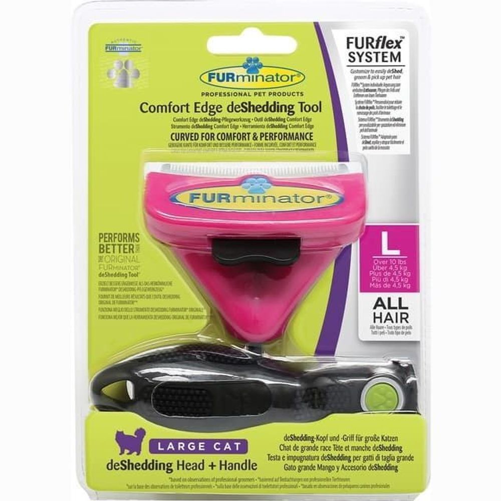 FURminator FURflex Комбо против линьки L, для больших кошек
