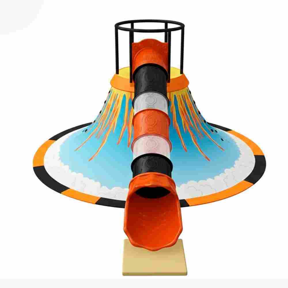 Горка скалодром для малышей «Лава-Спуск» 6×6×3,8 м