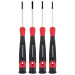 Набор отверток для точных работ SL/PH, 4 шт., CrV, двухкомпонентные рукоятки, ГРАНДМАСТЕР, 671329