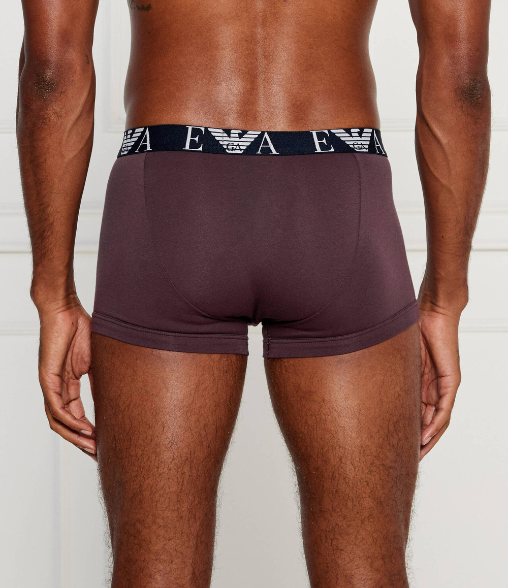 Трусики-боксеры 3шт. Emporio Armani - разноцветная(111357 4F715)