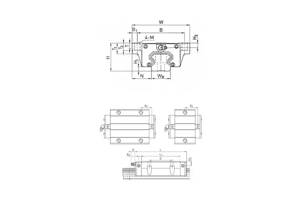 Комплектующее для ЧПУ, 113x100x48, разноцветный
