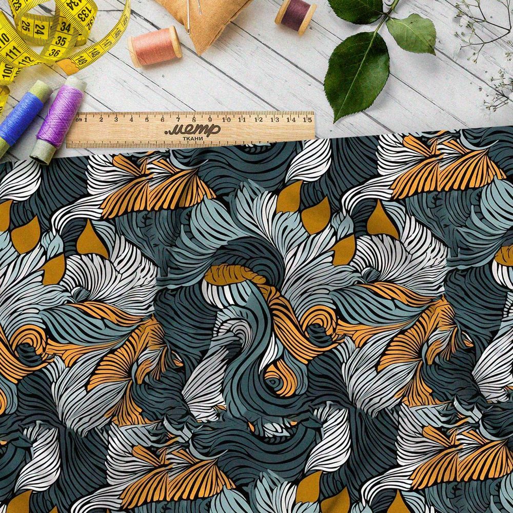 Ткань премиум флис чудеса вдохновенья