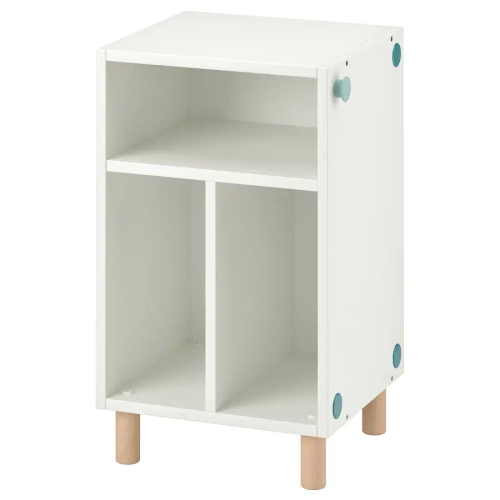 Детская тумбочка - IKEA SMUSSLA/СМЮССЛА ИКЕА, 32х43х35 см, белый